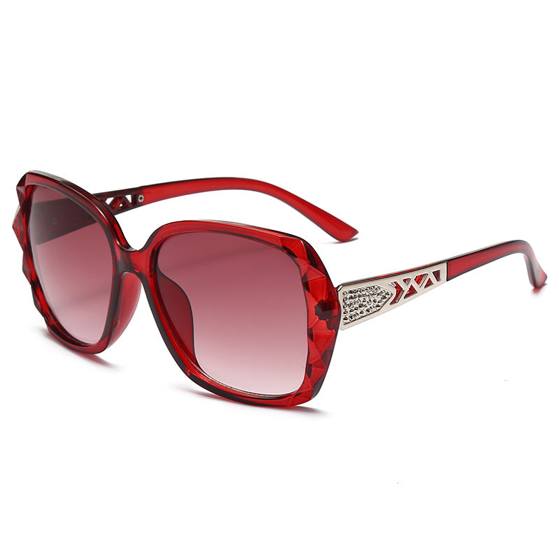 Venta al por mayor PC Fashion Big Frame Gafas de sol
